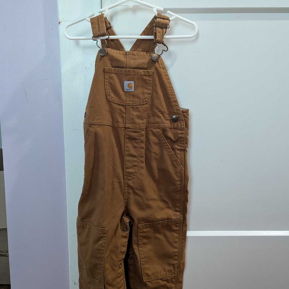 Carhartt Kids Brown Overalls